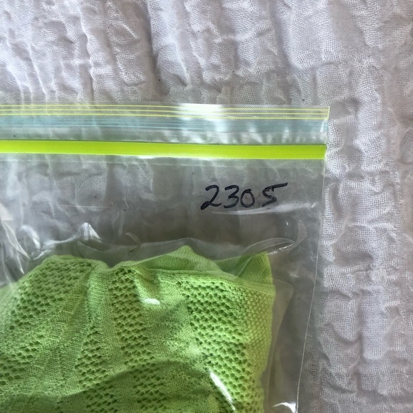 Lime Green highlighter Women's Cardigan - Picture 4 of 4